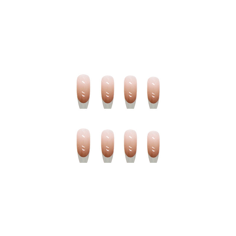 Classic Nude French Tips