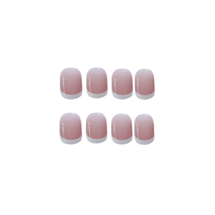 Minimalist Micro French Nails
