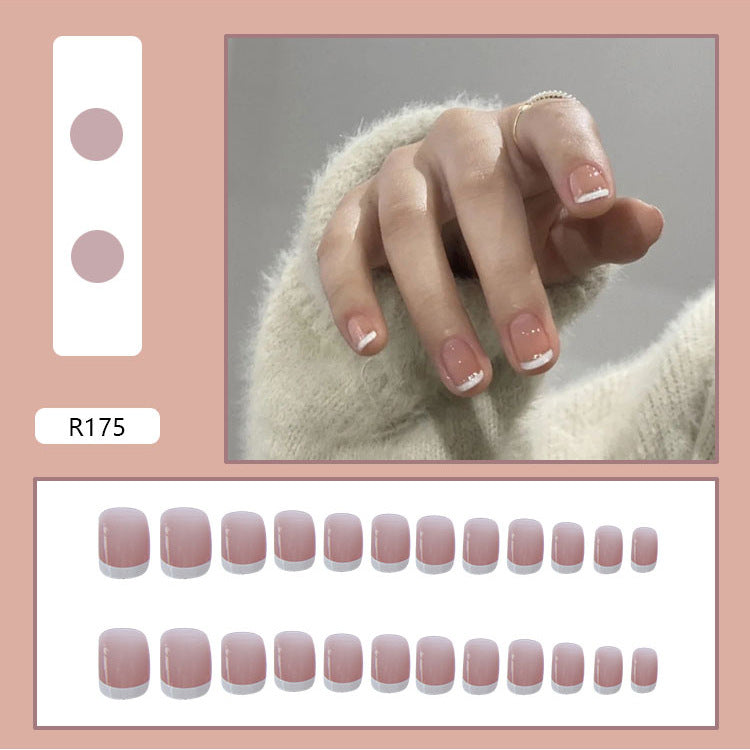 Minimalist Micro French Nails
