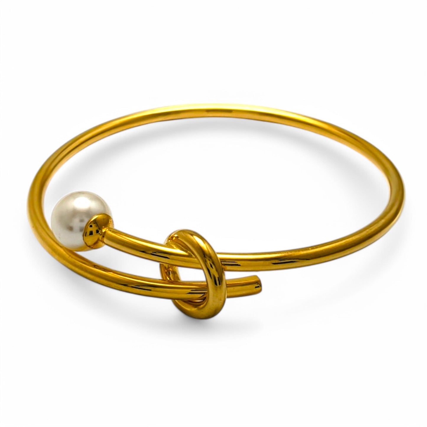 Knot & Pearl Bracelet