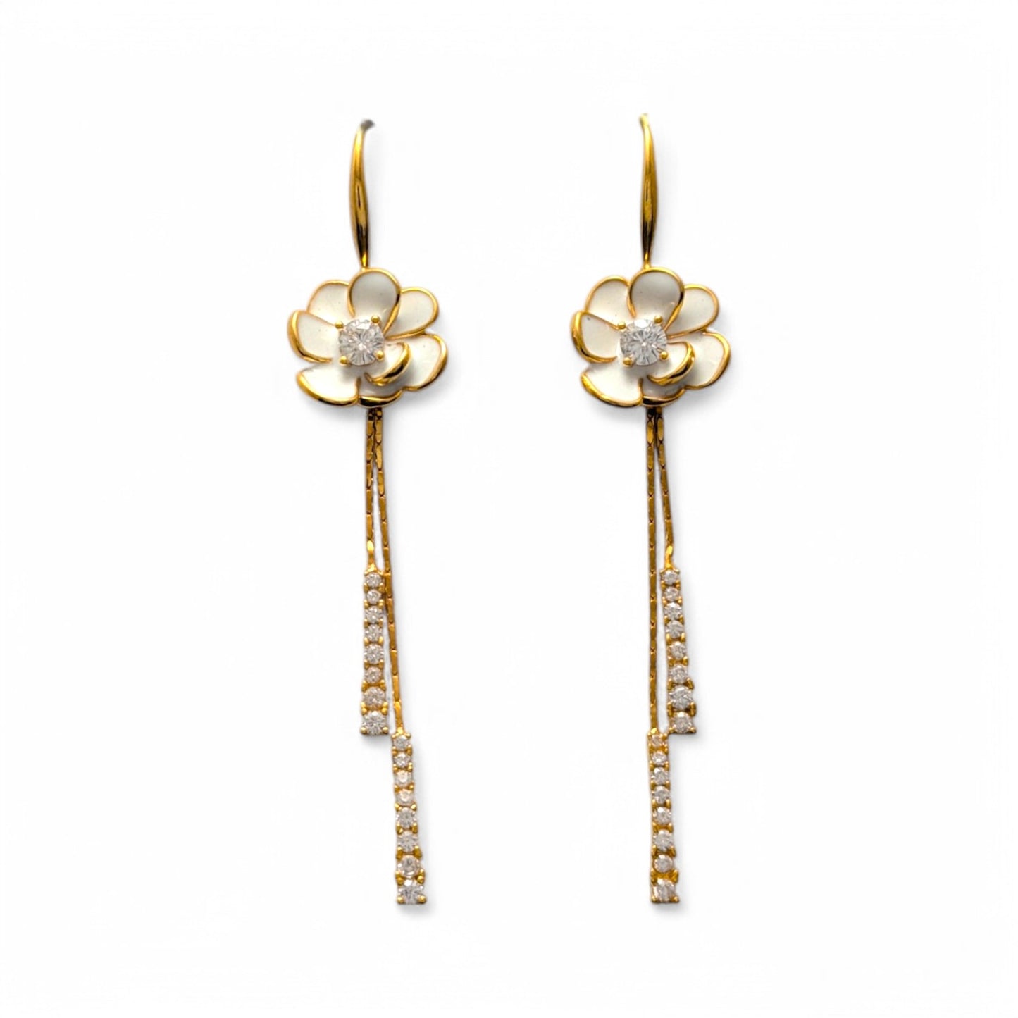 Elegant Floral Earrings