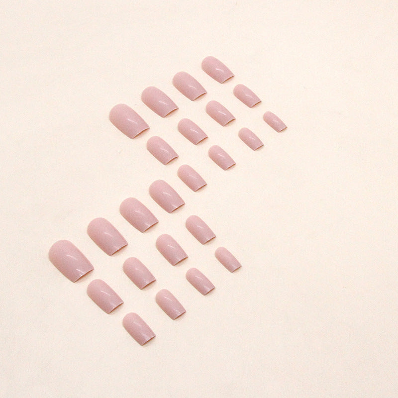 Nude Pink Natural Look Nails
