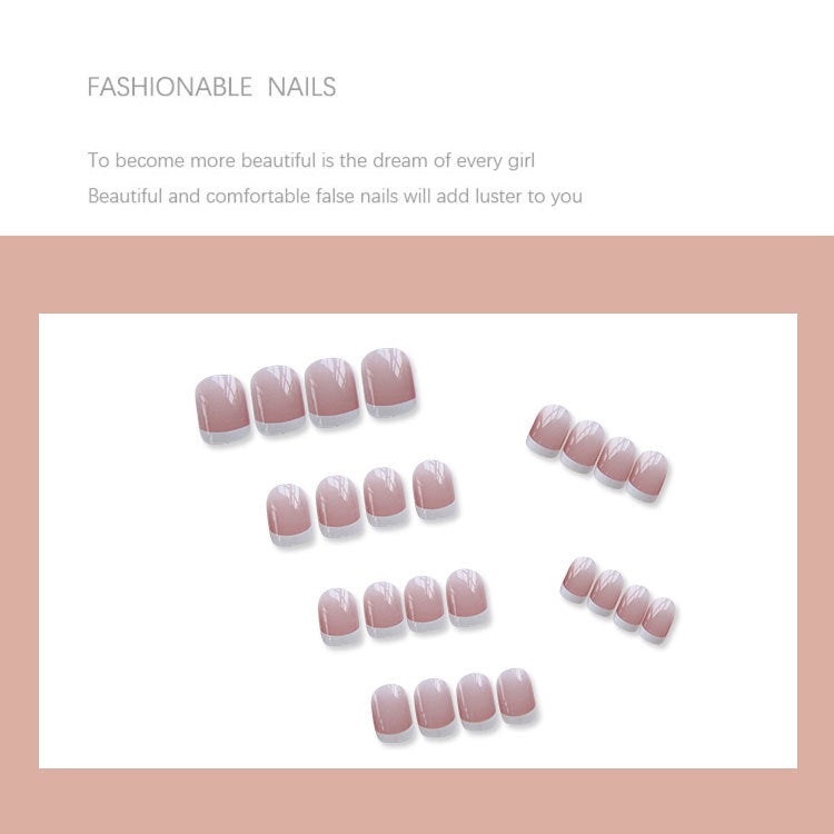 Minimalist Micro French Nails