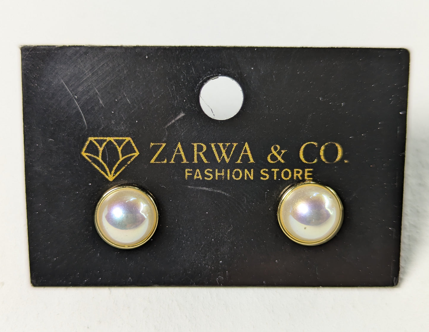 Timeless Pearl-Inspired Stud Earrings