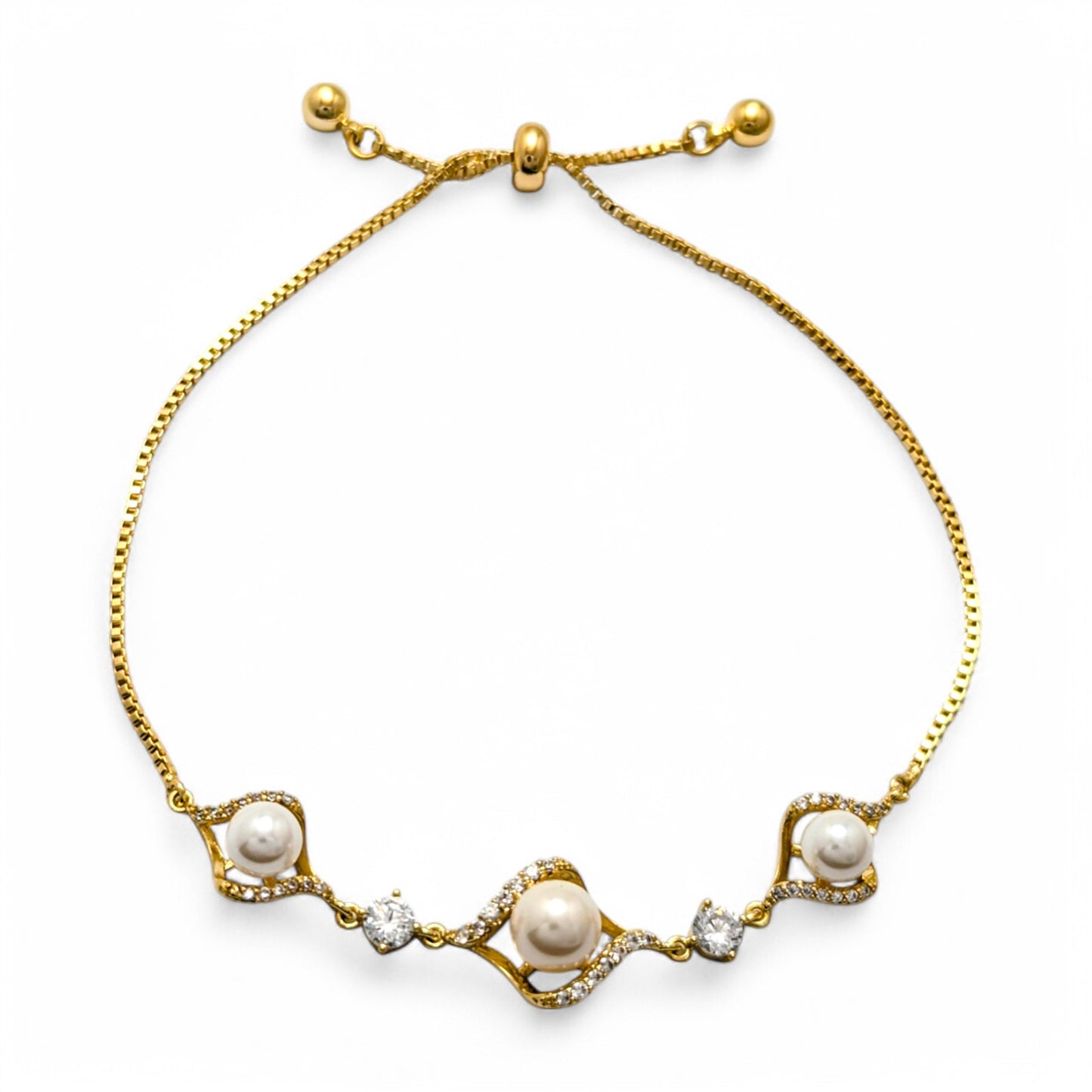Pearl Wave Bracelet