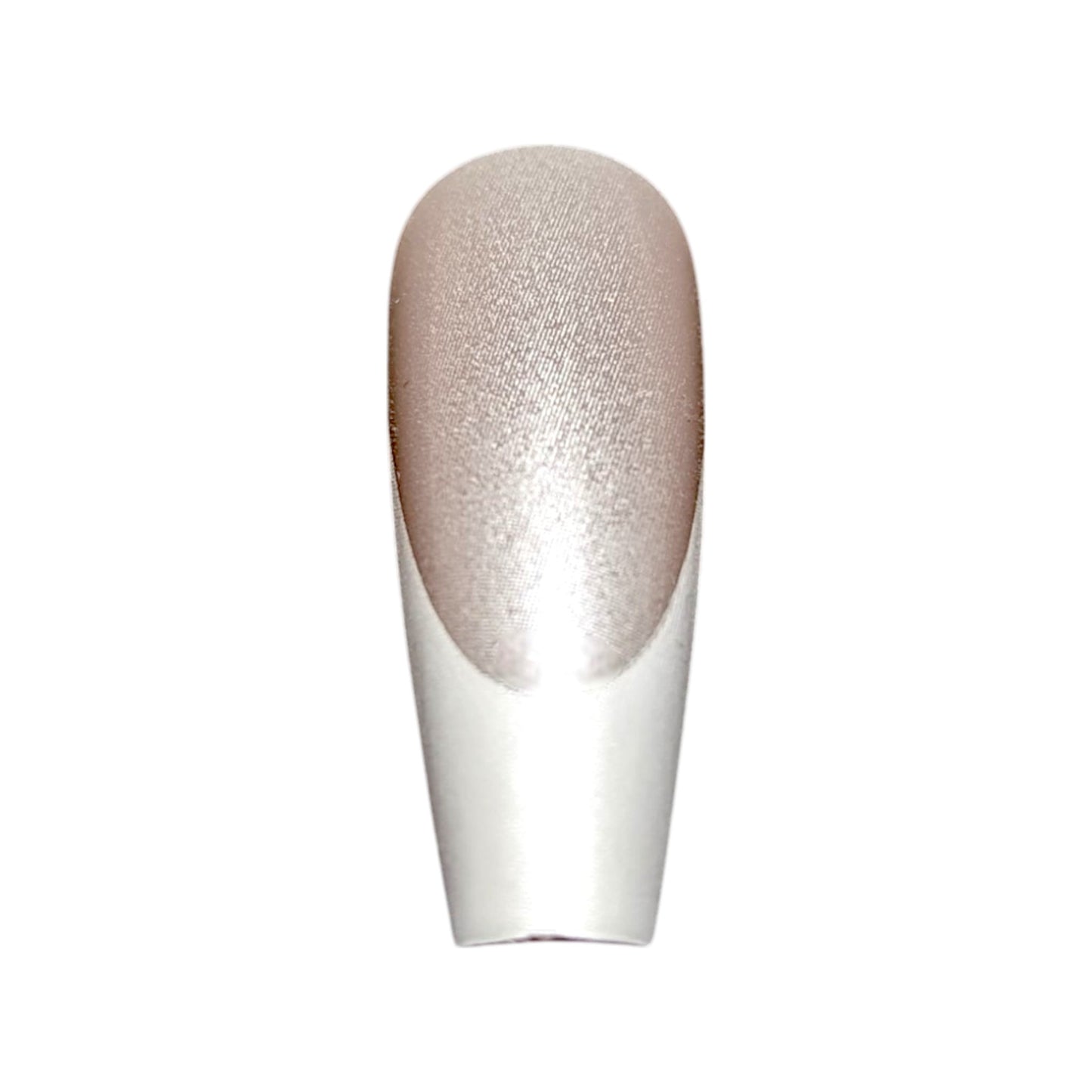 Classic Square French Tip Nails